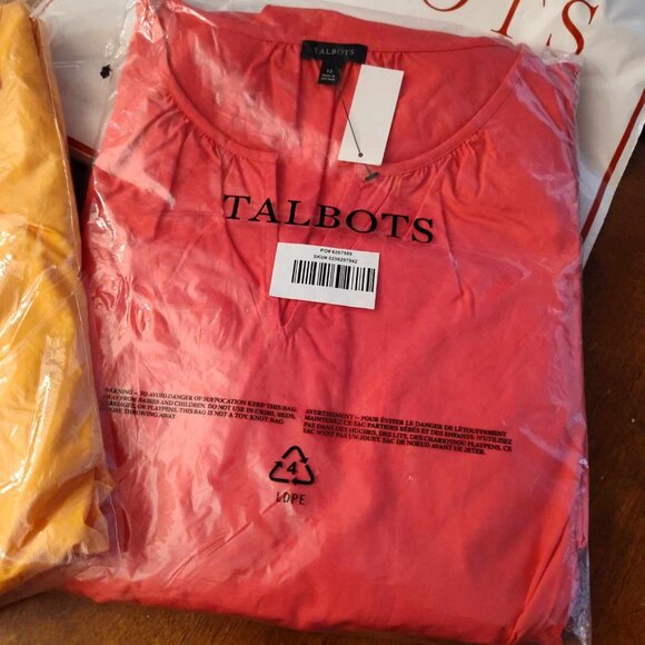 Talbots - Poplin Gauze Midi-dress, color Azalea Pink size 12 - Picture 3 of 4